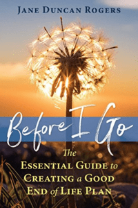 Before I Go - the cover of the book