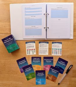 End of Life Planning Cards and Workbook bundle