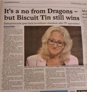 Biscuit Tin news article