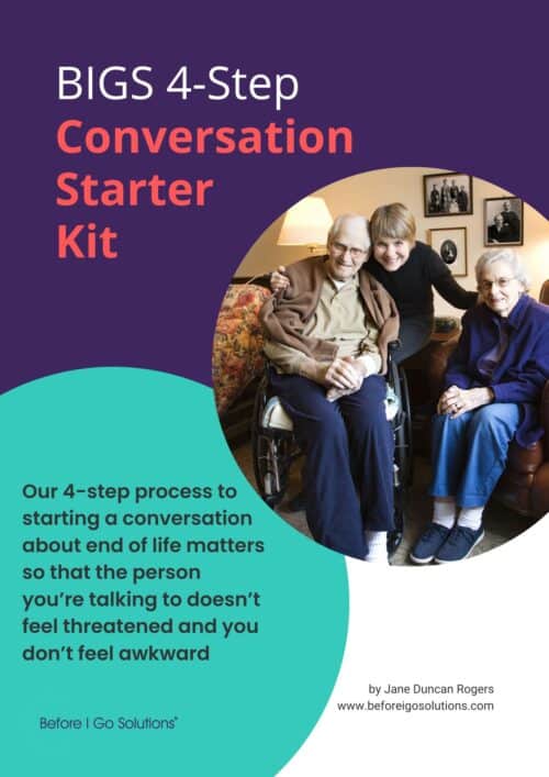 4-step Start a Conversation Kit